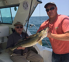 Captain Joe with his dad