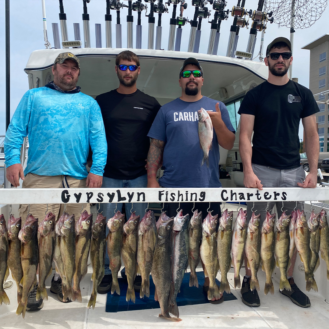 woman holding a big lake trout